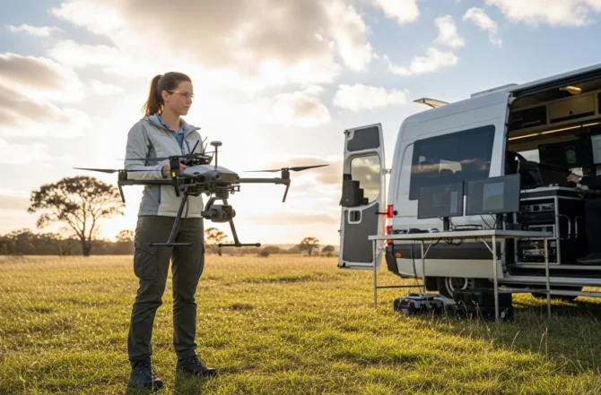 Investigação com Drones