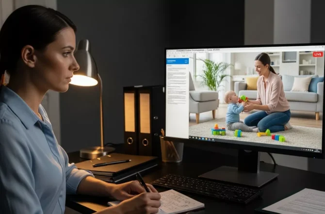 Investigação de Cuidadora de Crianças